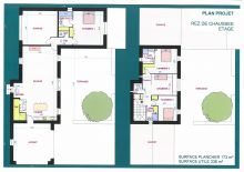 Terrain n°1 Plans intérieur